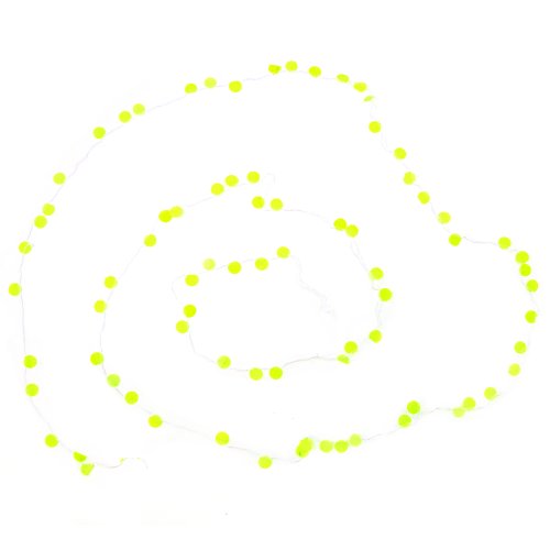 Guirlande Confettis - Jaune fluo